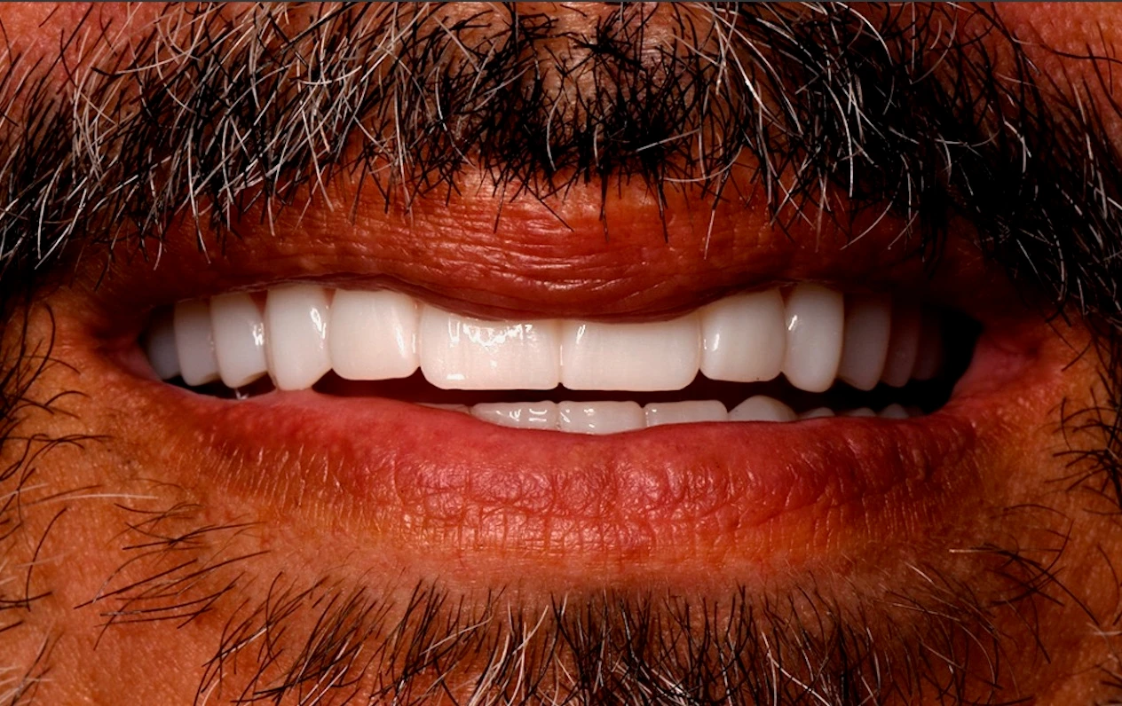 Individual tooth shape and detail in a Dash restoration